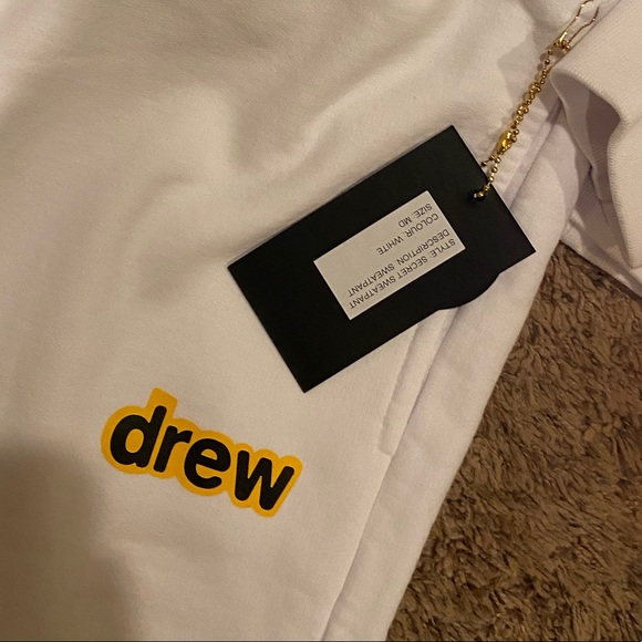 Authentic House of Drew white hoodie & white joggers - Picture 3 of 9
